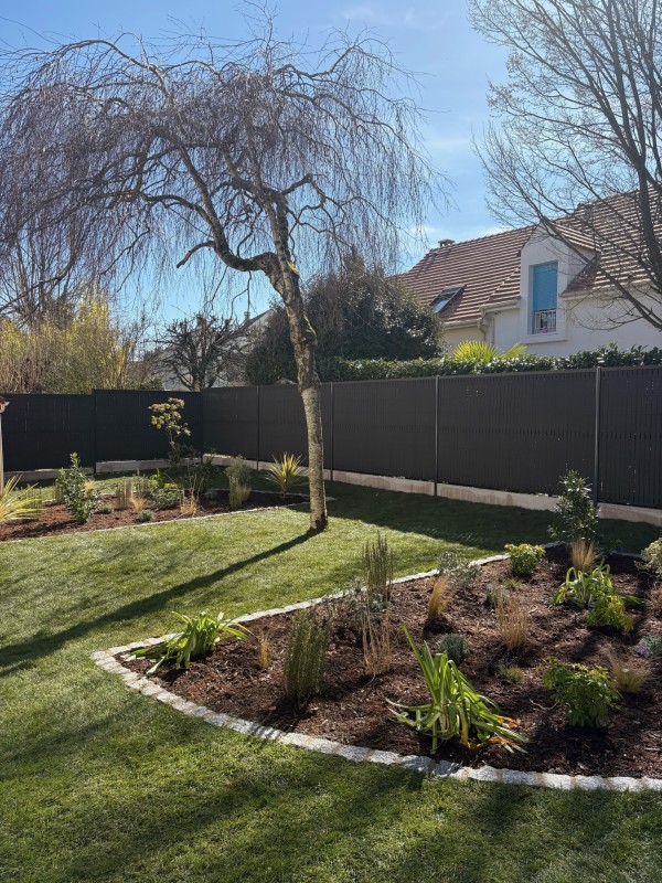 Réalisation d’un jardin à Villemoisson-Sur-Orge